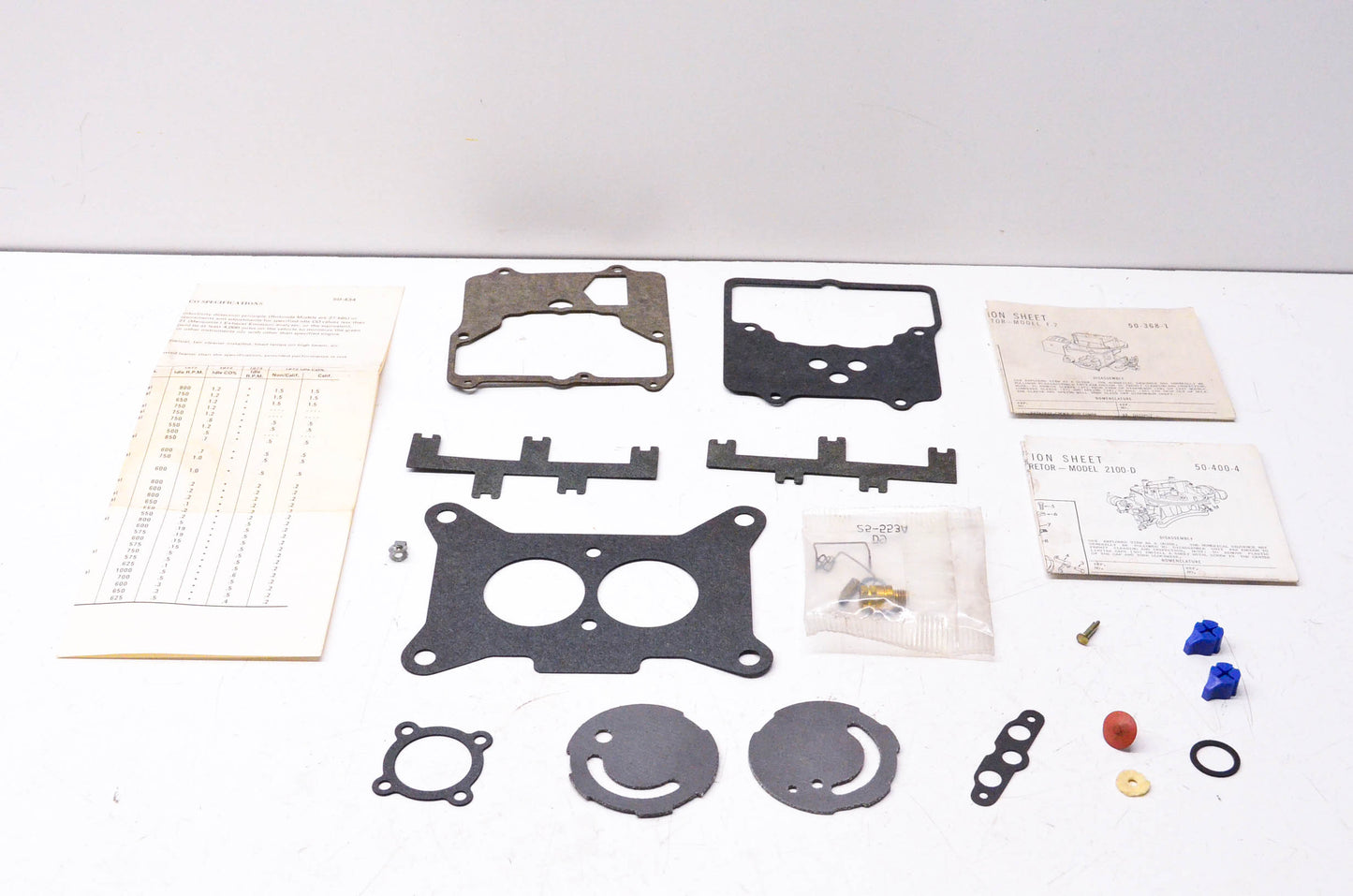 Motorcraft CT-499D, D4AZ-9A586-A Carburetor Tune-Up Kit NOS