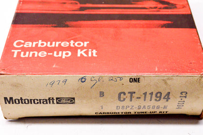 Motorcraft CT-1194, D8PZ-9A586-H Carburetor Tune-Up Kit NOS