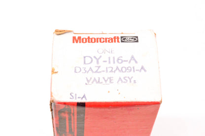 Motorcraft DY-116-A, D3AZ-12A091-A Valve Assembly NOS