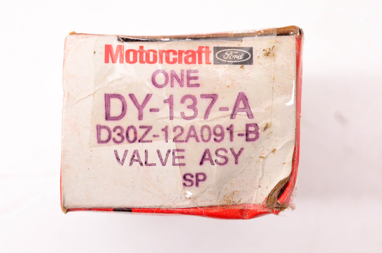 Motorcraft DY-137-A, D30Z-12A091-B Valve Assembly NOS