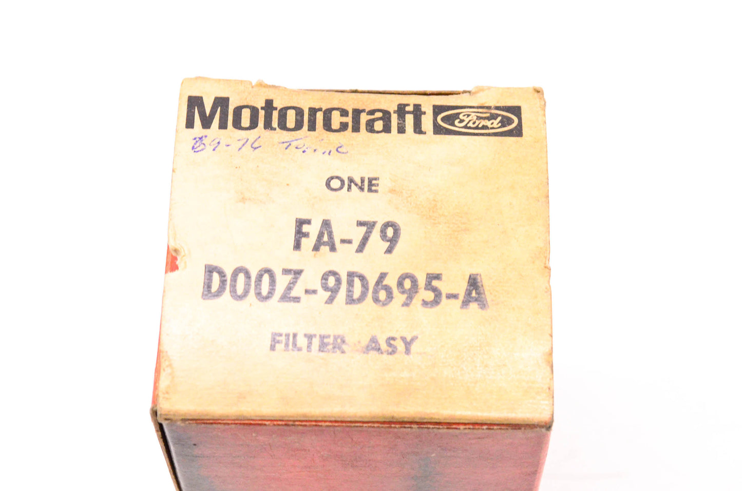 Motorcraft FA-79, D00Z-9D695-A Filter Assembly NOS