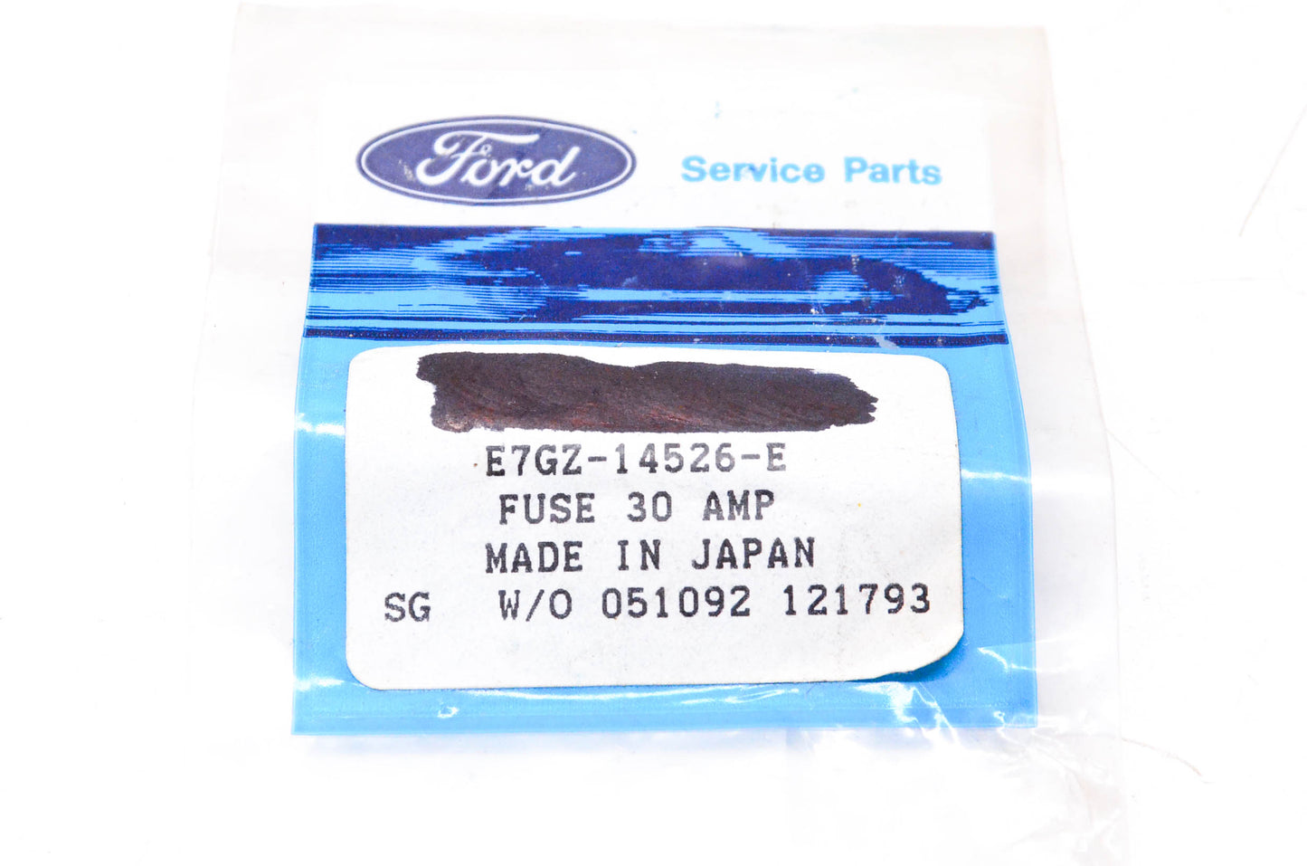 New OEM Ford E7GZ-14526-E 30 Amp Fuse Qty 4 NOS