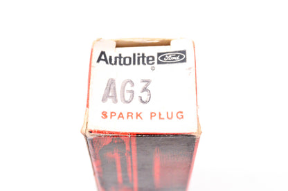 Autolite AG3 Spark Plug Qty 2 NOS