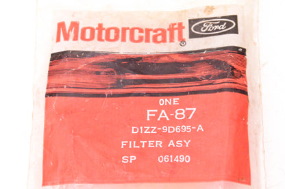 Motorcraft FA-87, D1ZZ-9D695-A Crankcase Breather Filter NOS