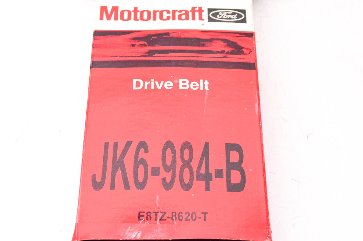Motorcraft JK6-984-B, E8TZ-8620-T Drive Belt NOS