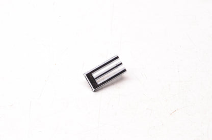 New OEM Ford S8MS-16606-B Shelby Hood Letter Emblem "E" NOS