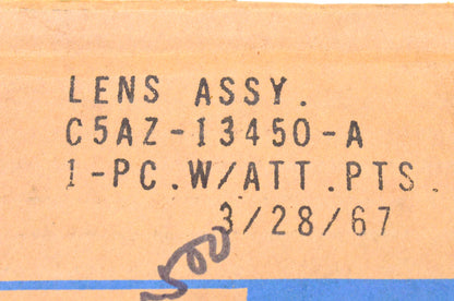 New OEM Ford C5AZ-13450-A Tail Light Lens NOS