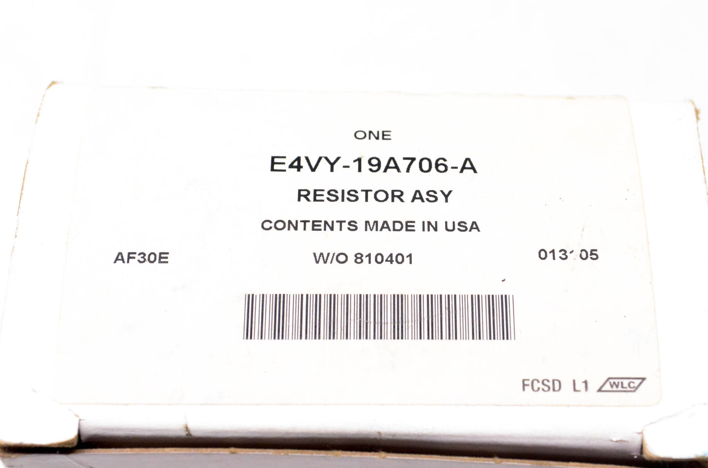 New OEM Ford E4VY-19A706-A Resistor Assembly NOS