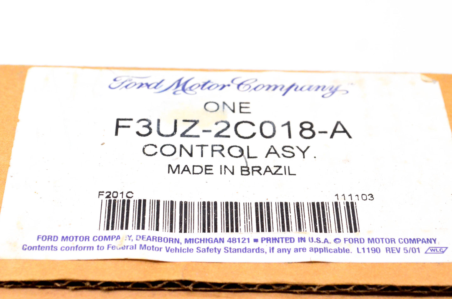 New OEM Ford F3UZ-2C018-A ABS Control Module Assembly NOS