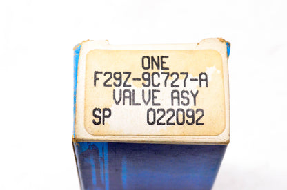 New OEM Ford F29Z-9C727-A Valve NOS
