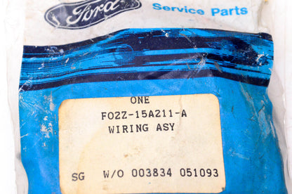 New OEM Ford F02Z-15A211-A, FO2Z-15A211-A Wiring Assembly NOS