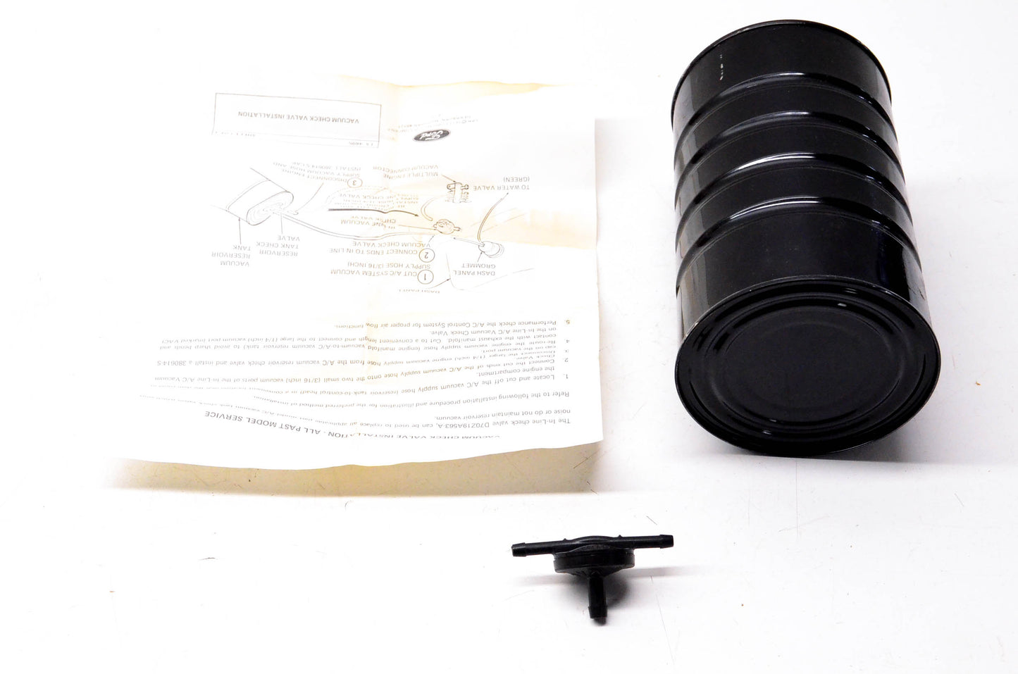 New OEM Ford D8DZ-19A566-B Vacuum Tank Assembly NOS
