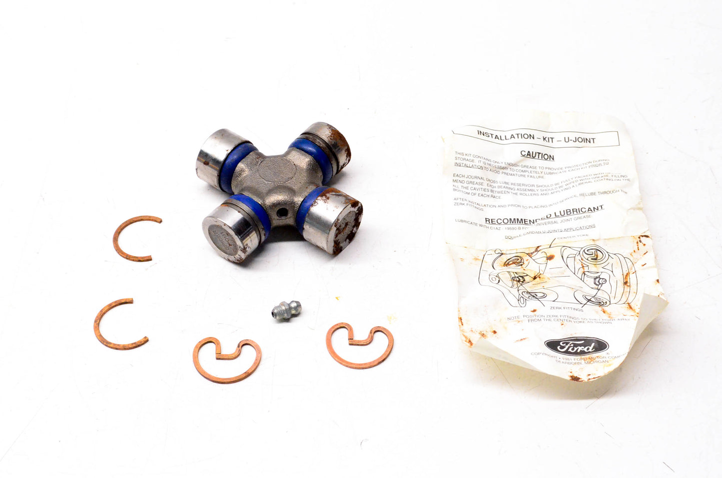 New OEM Ford C3AZ-4635-K Universal Joint Kit NOS