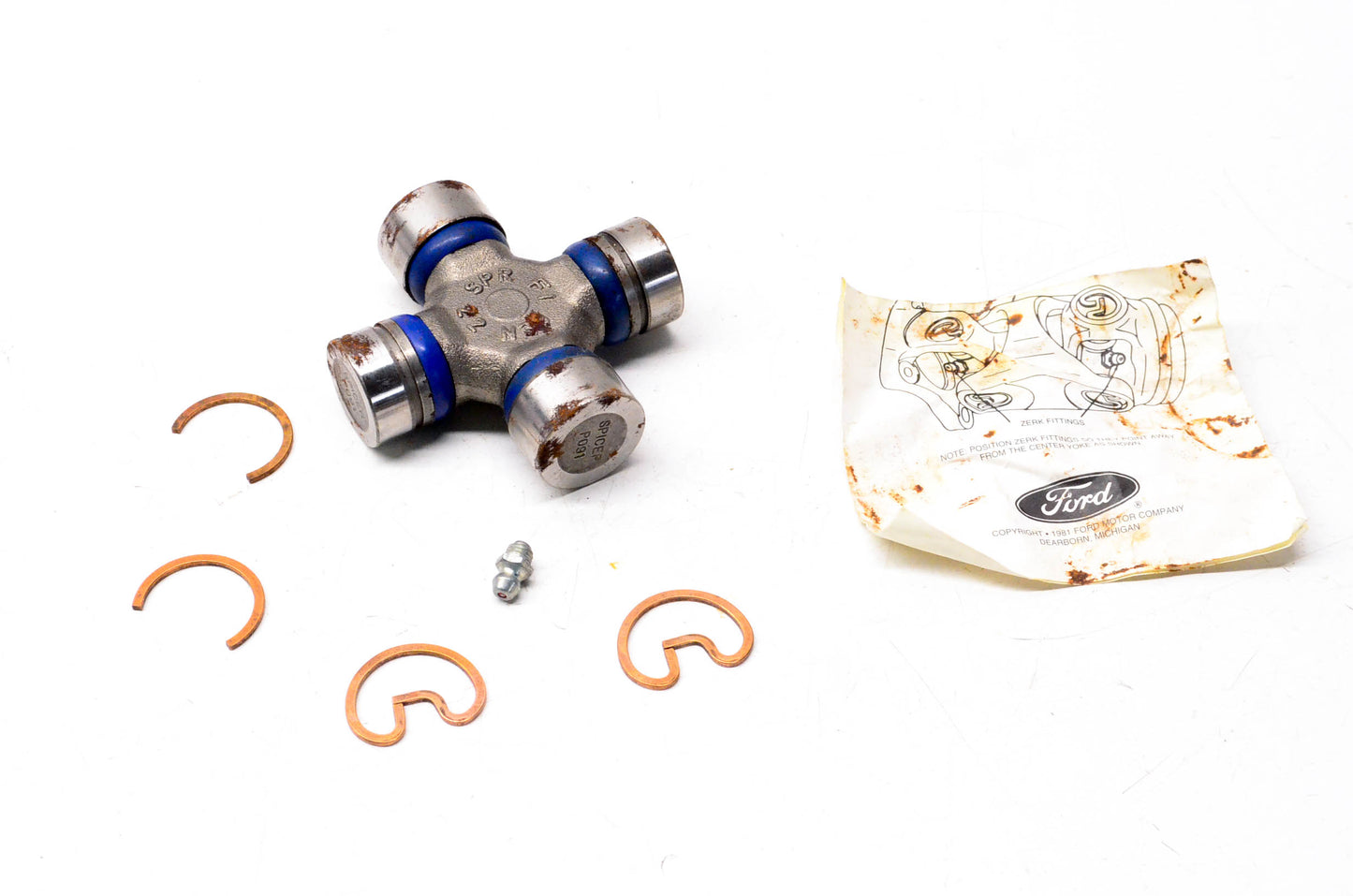 New OEM Ford C3AZ-4635-K Universal Joint Kit NOS