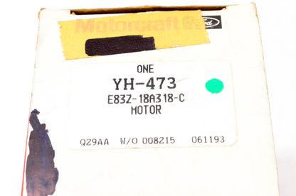 Motorcraft YH-473, E83Z-18A318-C Vacuum Motor NOS