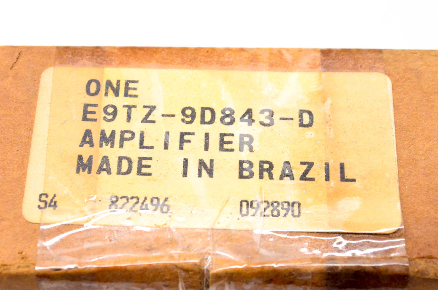 New OEM Ford E9TZ-9D843-D Amplifier NOS