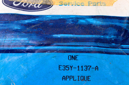 New OEM Ford E35Y-1137-A Wheel Center Cap Emblem NOS