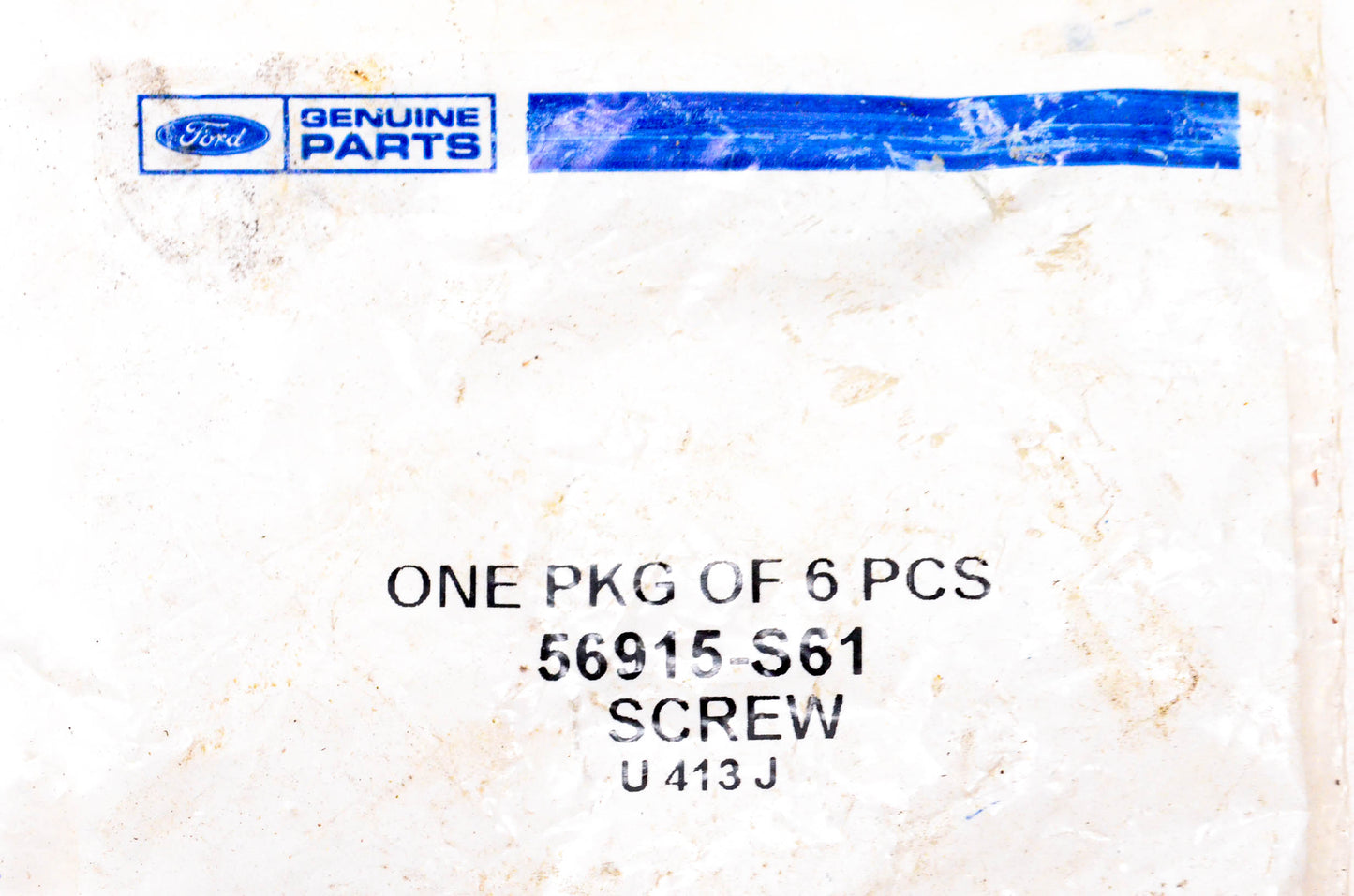 New OEM Ford 56915-S61 Screws Qty 6 NOS