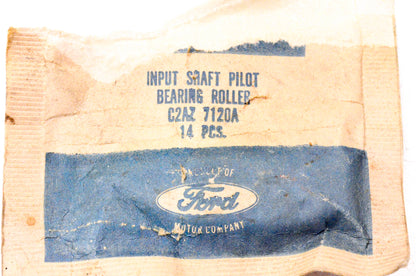 New OEM Ford C2AZ-7120-A Input Shaft Pilot Roller Bearing Qty 14 NOS