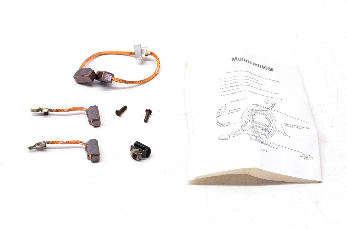 Motorcraft SB-319, E4PZ-11057-A Brush Kit NOS