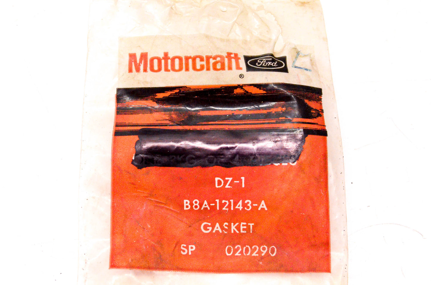Motorcraft DZ-1, B8A-12143-A Gasket NOS