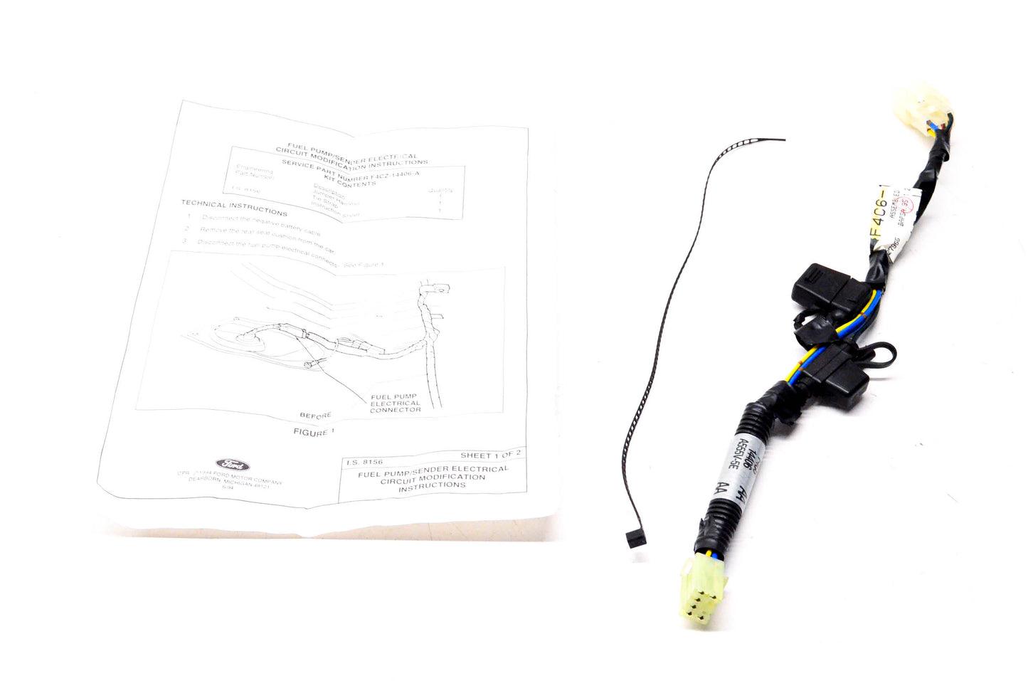 New OEM Ford F4CZ-14406-A Wiring Assembly NOS