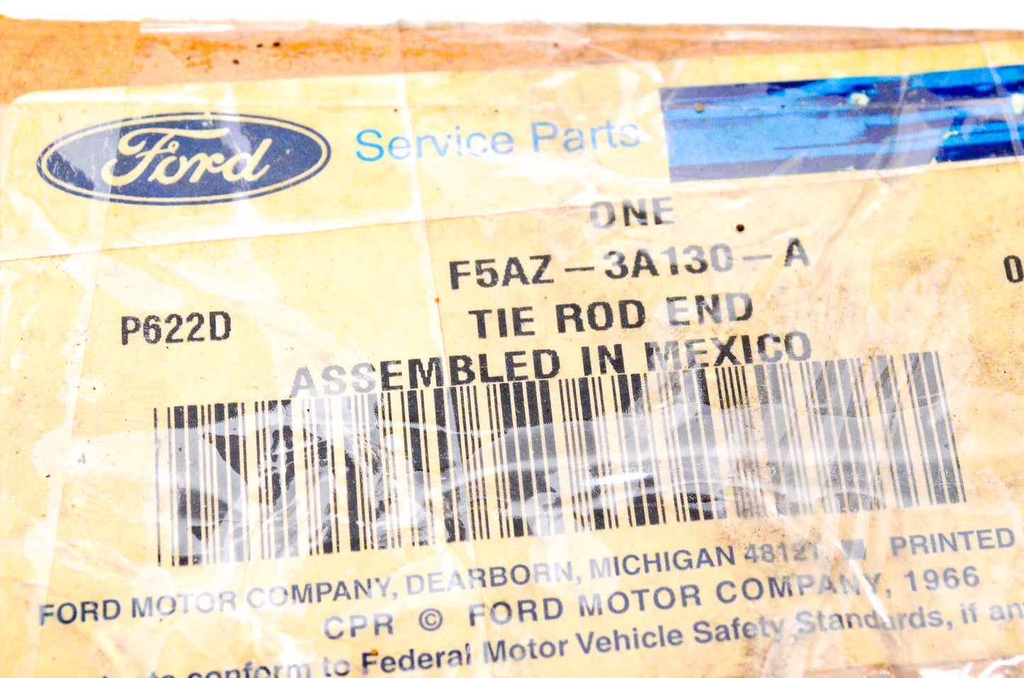 New OEM Ford F5AZ-3A130-A Tie Rod End NOS