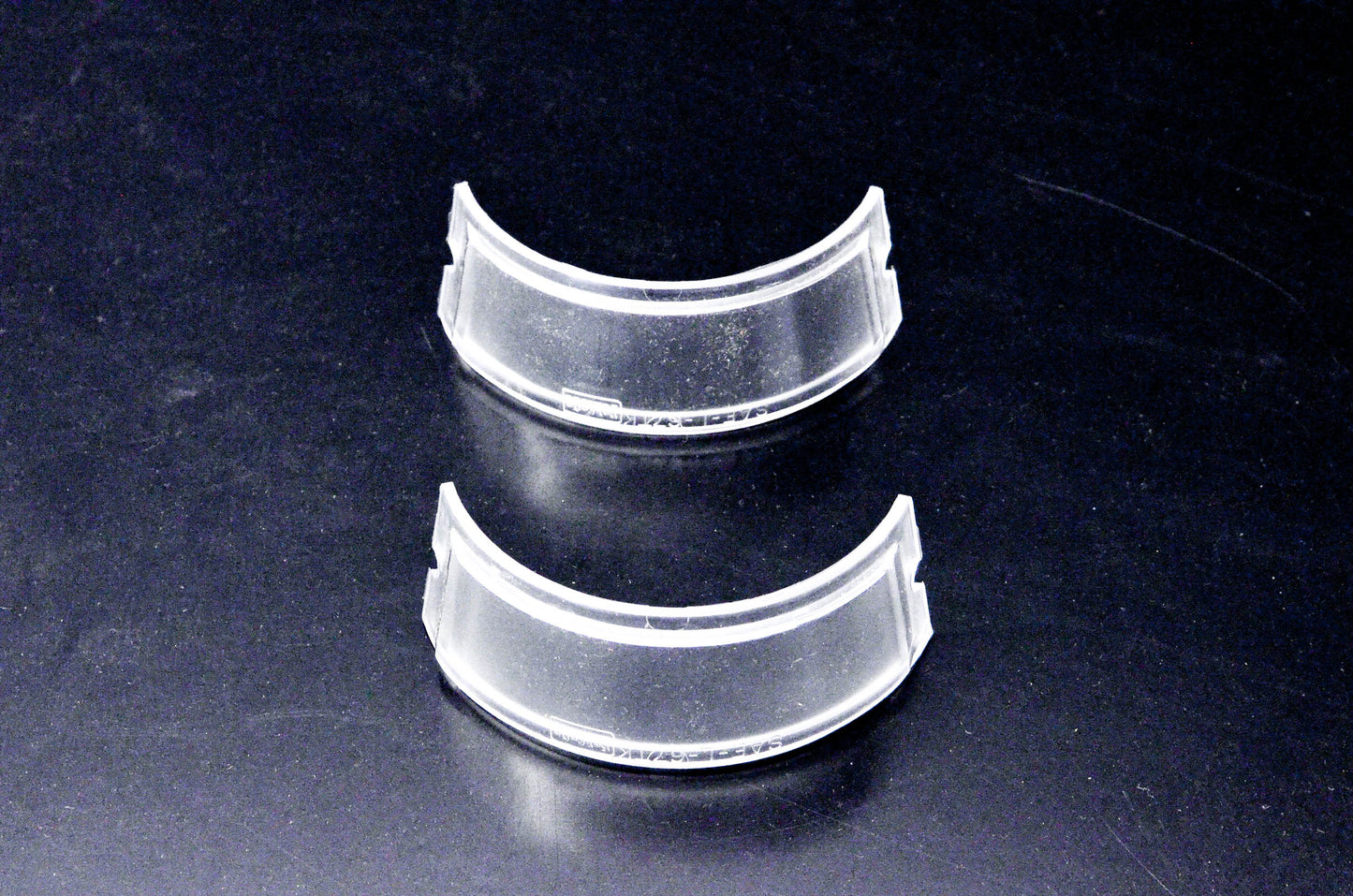 New OEM Ford C7TZ-13564-A Rear Plate Lamp Lense Qty 2 NOS
