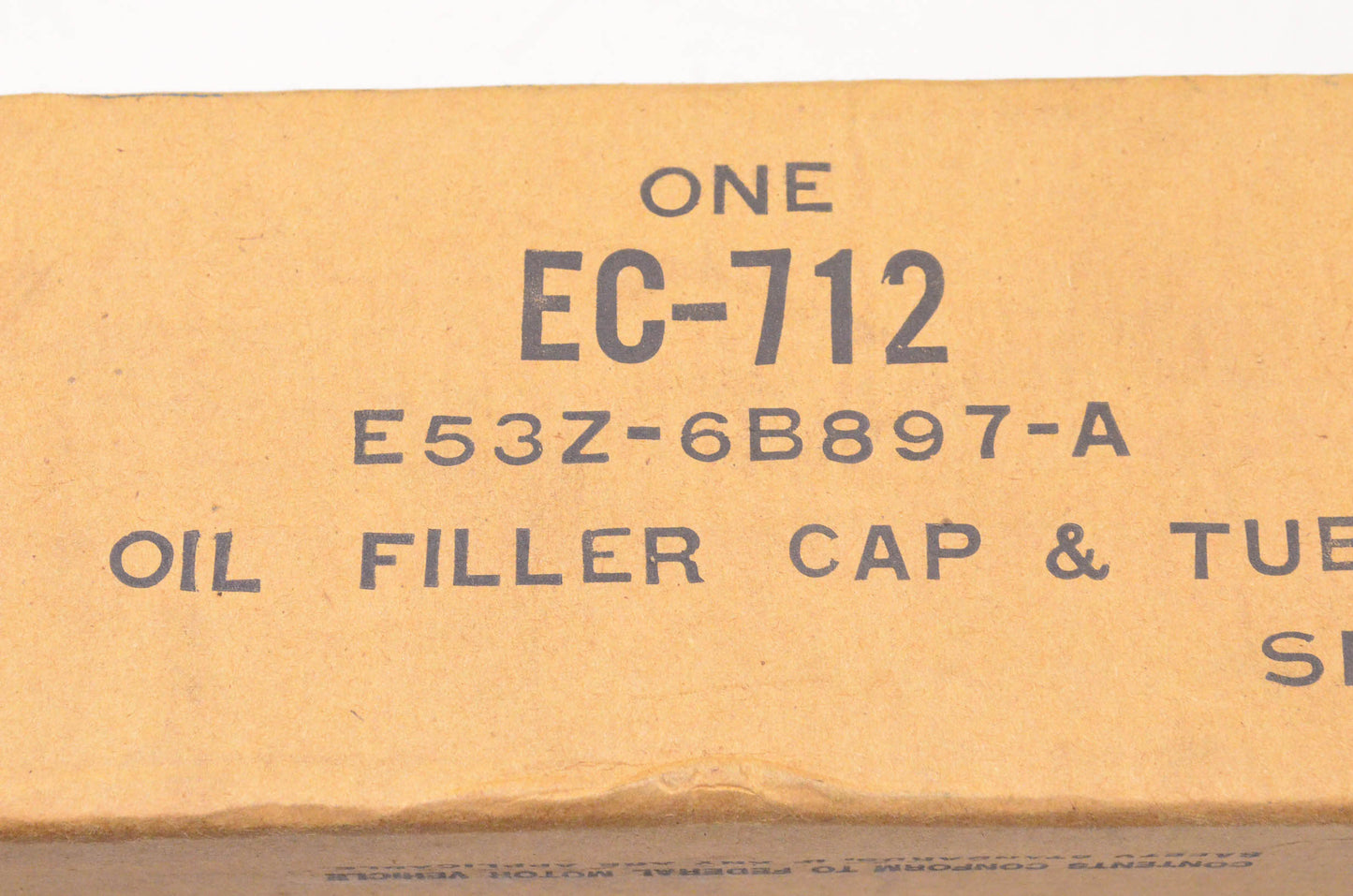 Motorcraft EC-712, E53Z-6B897-A Engine Oil Breather Cap NOS