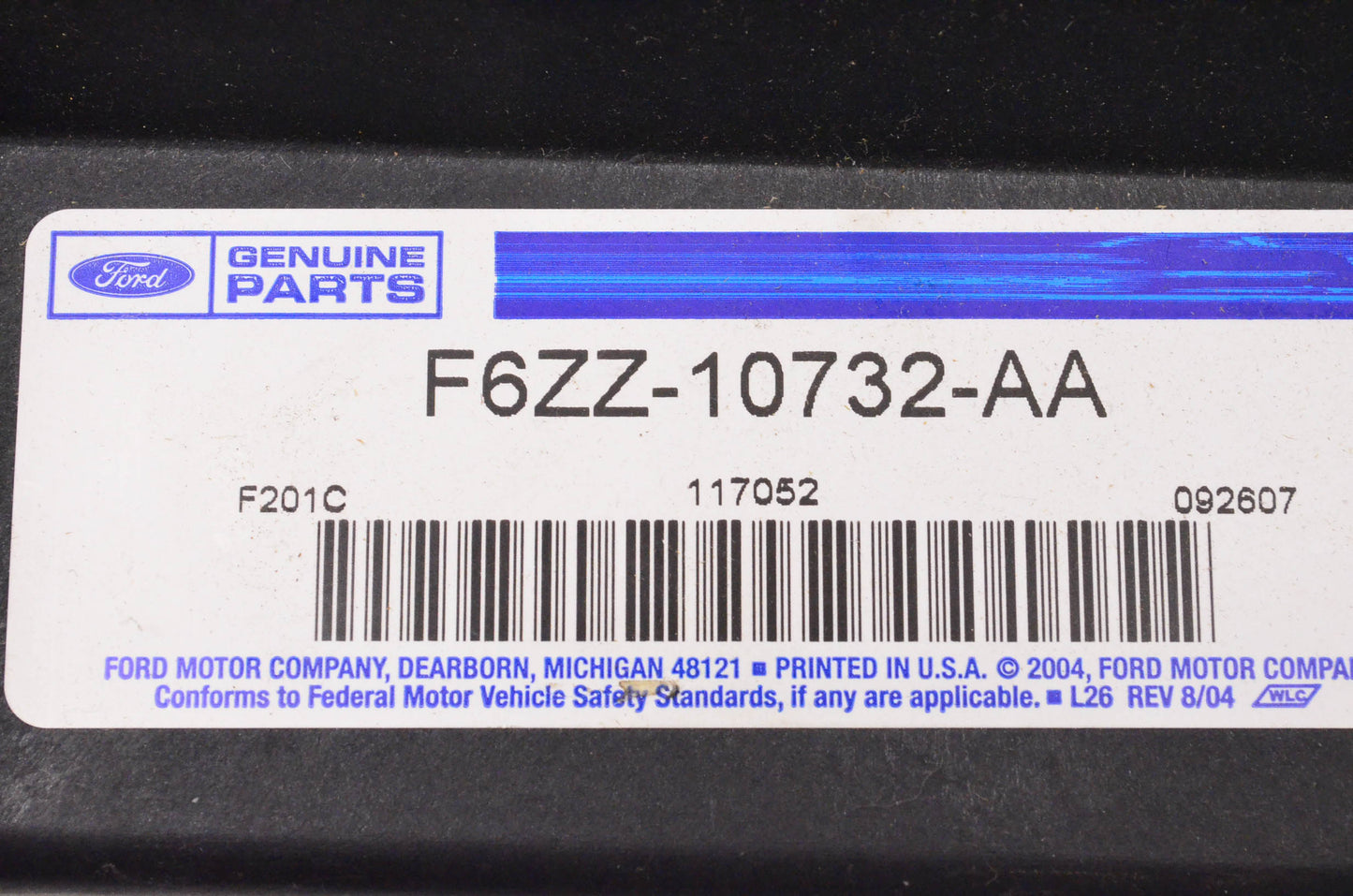 New OEM Ford F6ZZ-10732-AA Battery Tray NOS
