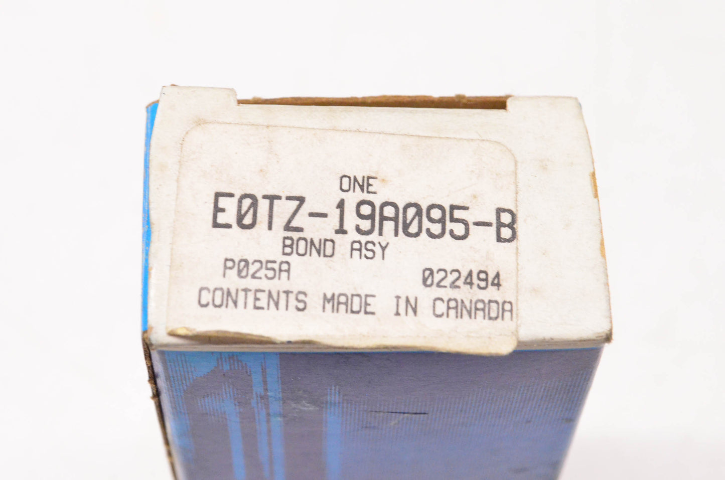New OEM Ford E0TZ-19A095-B Radio Frequency Interference Suppression Bond NOS