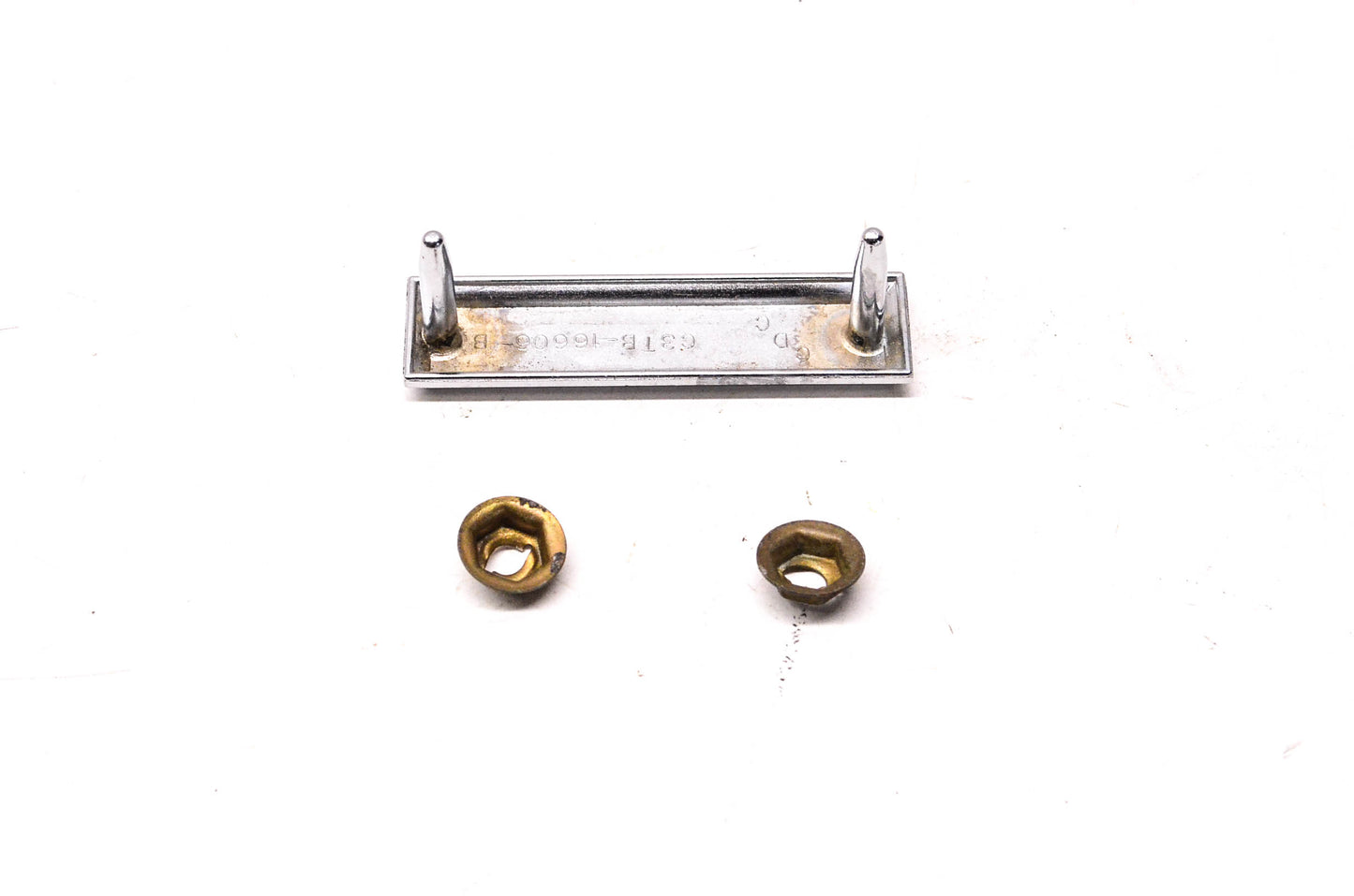 New OEM Ford C3TB-16606-B Chrome Emblem NOS