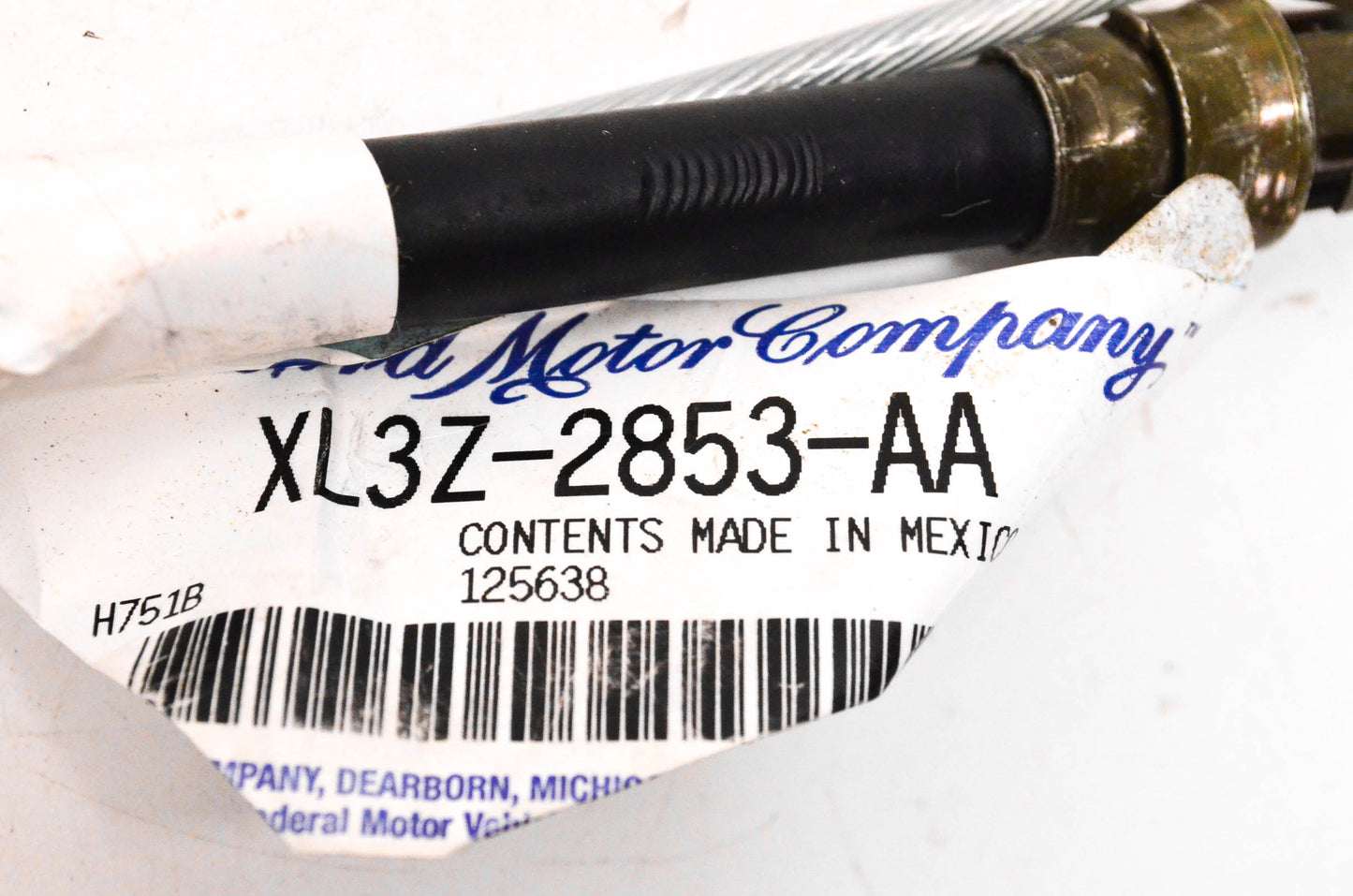 New OEM Ford XL3Z-2853-AA Front Brake Cable NOS
