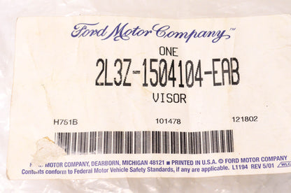 New OEM Ford 2L3Z-1504104-EAB Passenger's Side Sun Visor F-150 02-04 NOS