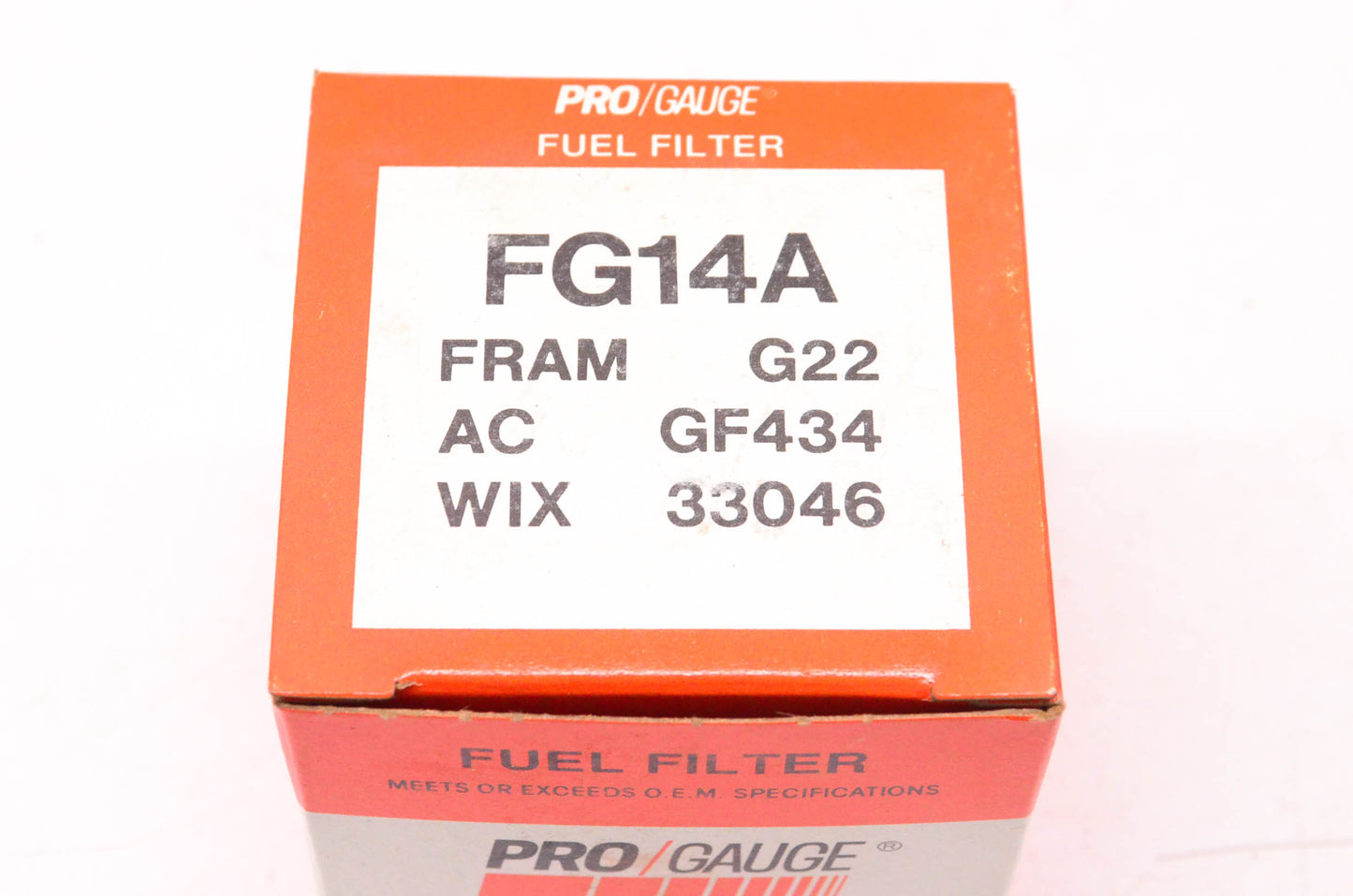Pro Gauge FG14A, G22, GF434 Fuel Filter NOS