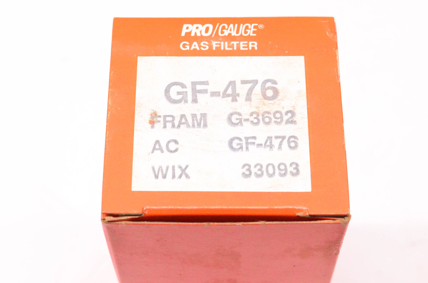 Pro Gauge GF-476, G-3692, GF-476 Gas Filter NOS