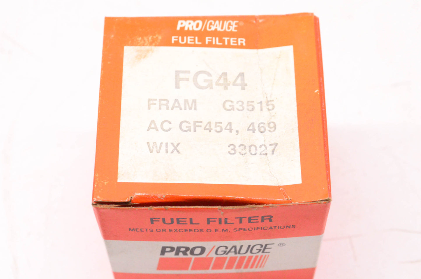 Pro Gauge FG44, G3515, GF454 Fuel Filter NOS