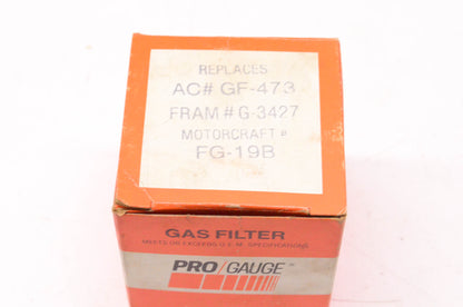 Pro Gauge GF-473, G-3427, FG-19B Gas Filter NOS