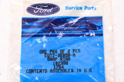 New OEM Ford E0TZ-3K050-A Snap Ring Qty 2 NOS
