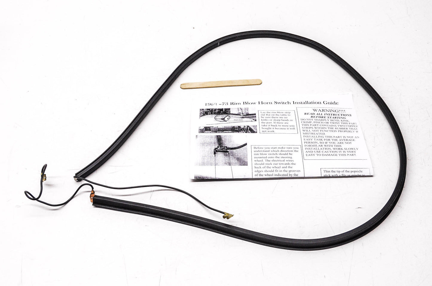 Daniel Carpenter Mustang Reproduction D1AZ-13A875-A Rim Blow Horn Switch Kit NOS