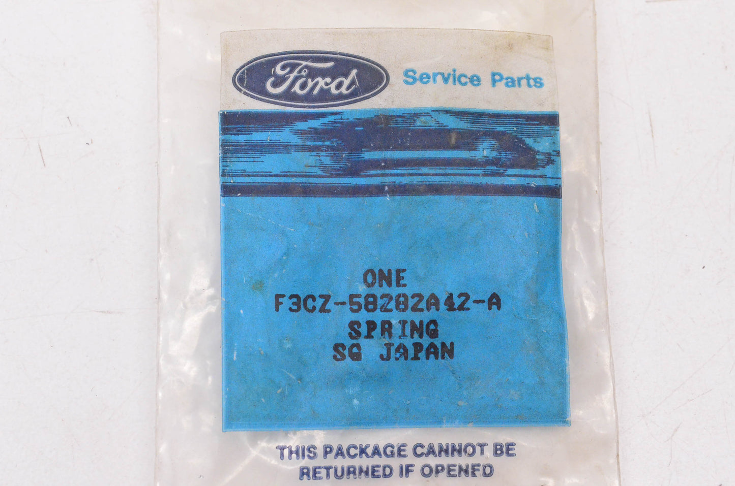 New OEM Ford F3CZ-58282A42-A Spring NOS