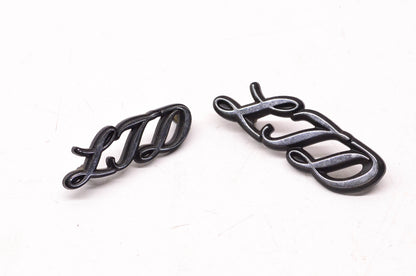 New OEM Ford D9AZ-16098-B LTD Emblem Plate Kit NOS
