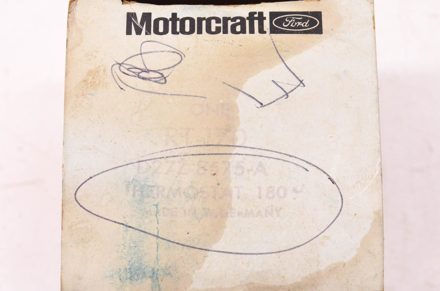 Motorcraft RT-170, D27Z-8575-A Thermostat NOS