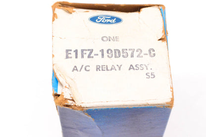 New OEM Ford E1FZ-19D572-C Air Conditioner Compressor Clutch Relay NOS