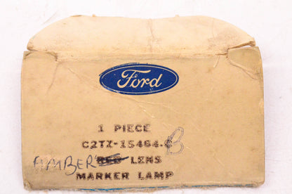 New OEM Ford C2TZ-15464-B, C2TZ-15464-C Amber Marker Lens NOS