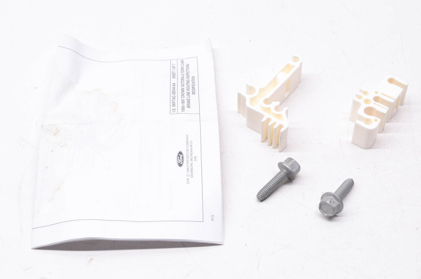 New OEM Ford F7AZ-2B544-AA Brake Line Kit NOS