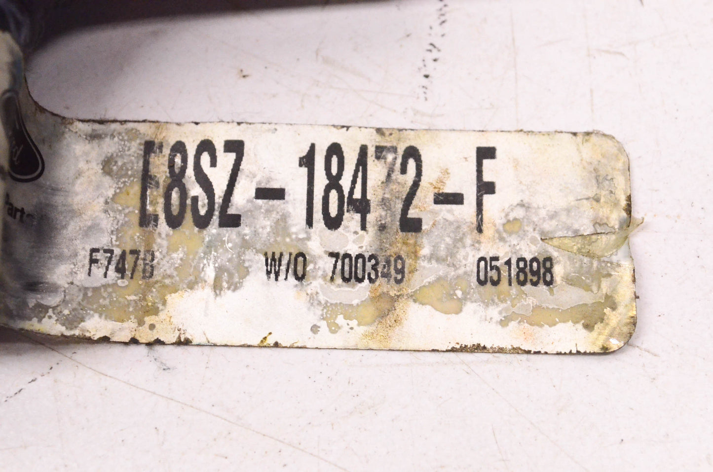 New OEM Ford E8SZ-18472-F Coolant Hose NOS