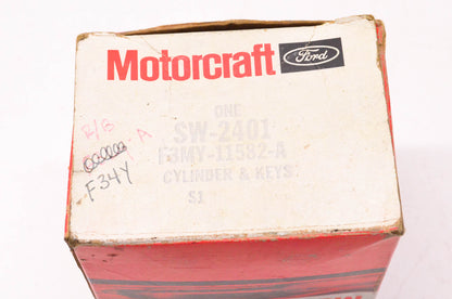 Motorcraft SW-2401, F3MY-11582-A Ignition Lock & Key Kit NOS
