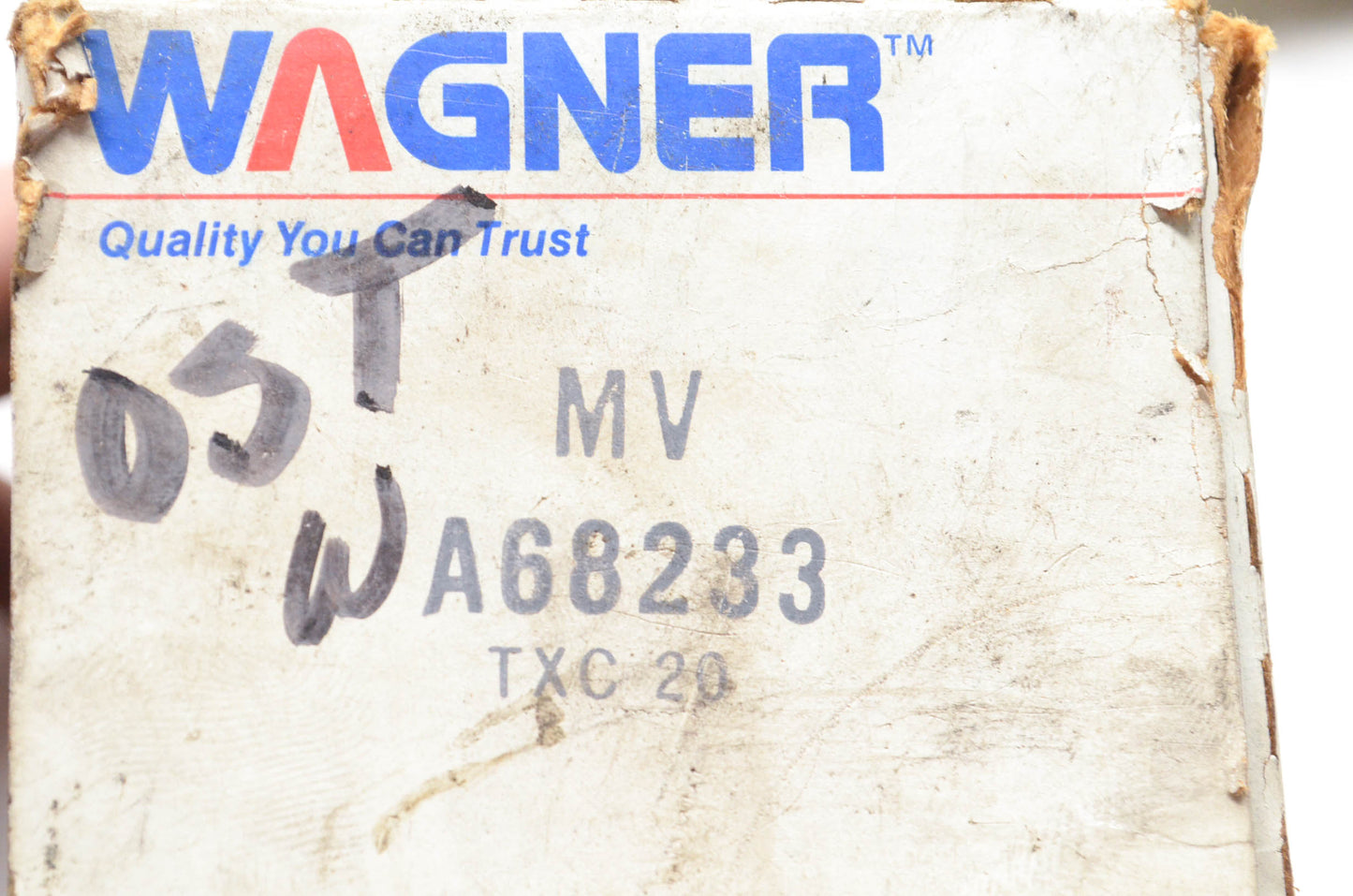 Wagner A68233 Air Valve Assembly Switch NOS