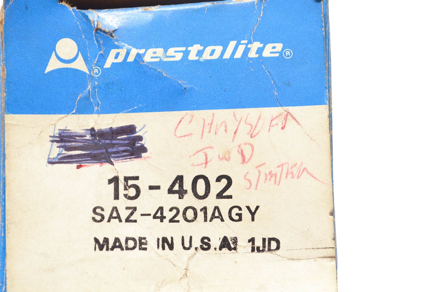 Prestolite 15-402, SAZ-420AGY 12V Solenoid Kit NOS